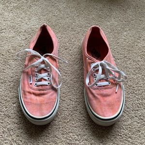 Peach Vans